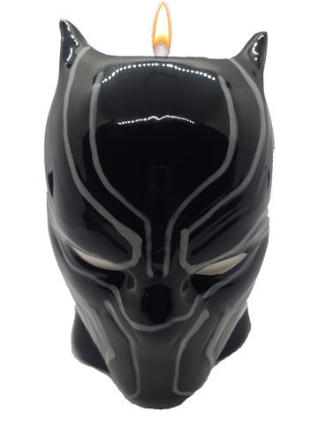 Black Panther Mug Candle